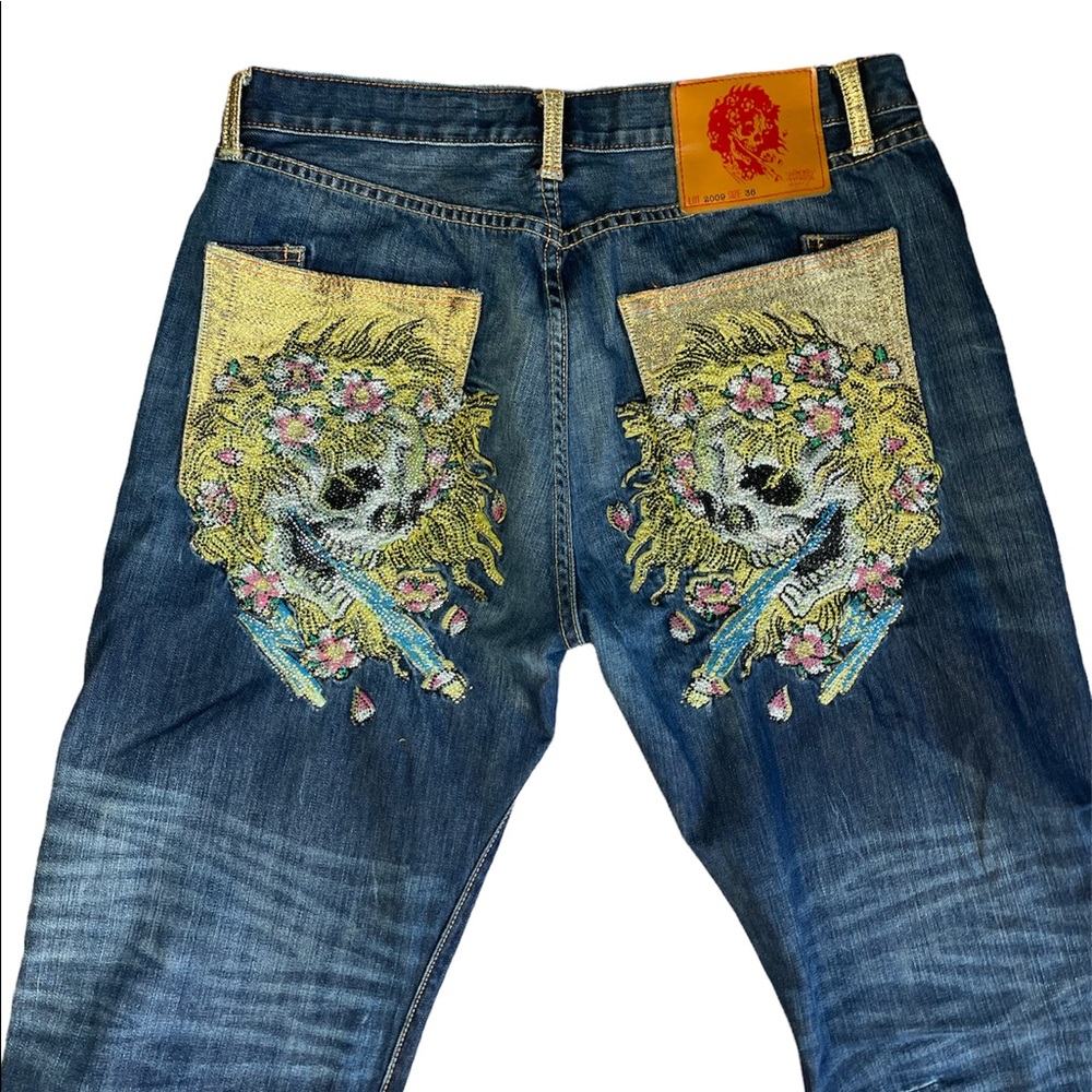 ***SOLD***Ed Hardy Bling Jeans Men’s size 36
